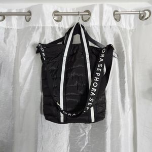 Sephora Quilted Puff Bucket Bag